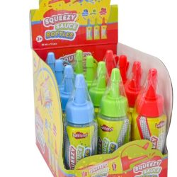 Squeezy Sauce Bottles Carton 12 Pack