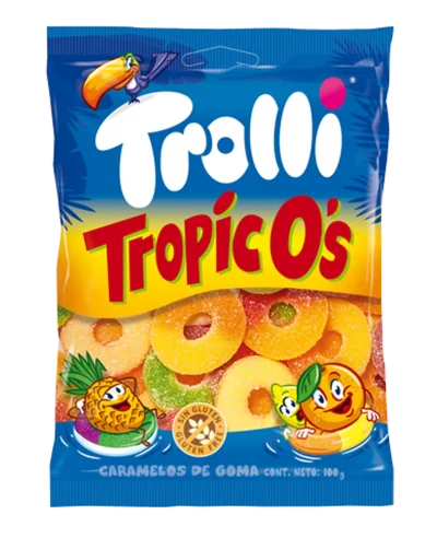 Trolli Tropic O's 100g
