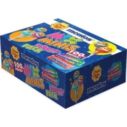 Chupa Chups Mentos Mini Mix 100 Pieces