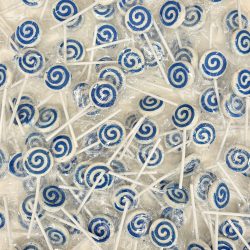 Lollipops Flopito Blue Swirl Pops 1kg