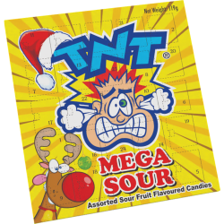 Christmas TNT Mega Sour Advent Calendar