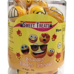 Gummi Emoji Bursts 30 Pcs