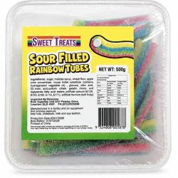 Sour Tubes Rainbow 500g