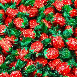 Strawberry Twist Hard Candy 1kg