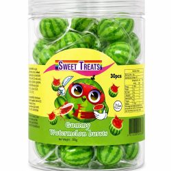 Gummi Watermelon Bursts 30 Pcs