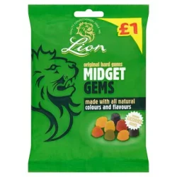 Lions Midget Gems 130g