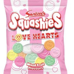 Swizzels Squashies Love Hearts 120g